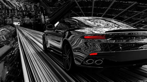 والپیپر ماشین استون مارتین سوپرلگرا خودروی Dbs Superleggera