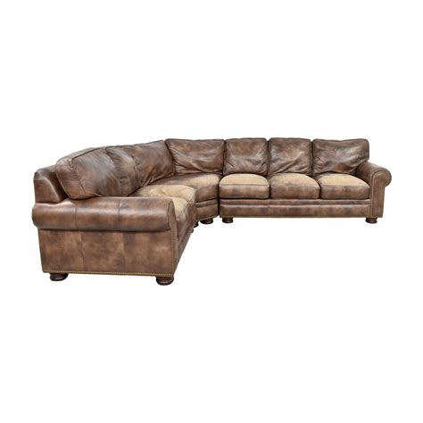 90 Off Hancock And Moore Hancock And Moore Traditional 3 Piece Sectional Sofa Sofas