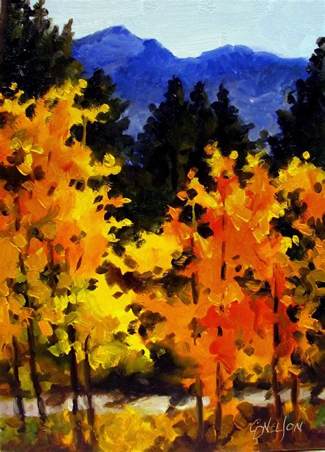 Daily Painters Abstract Gallery Fall In Colorado 10142 Daily Painter Original Landscape