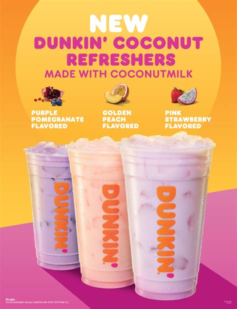 Pouring On More Non Dairy Choices Dunkin Launches Coconutmilk With
