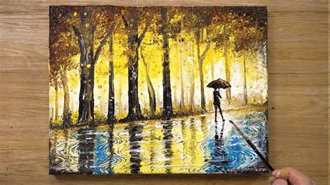 Jay Lee Painting Couple Walking In The Rain Position Bloggers