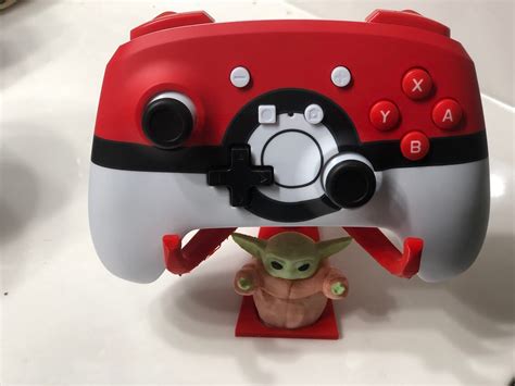 Baby Yoda Star Wars Ps4 Controller Stand Blacked Out Etsy