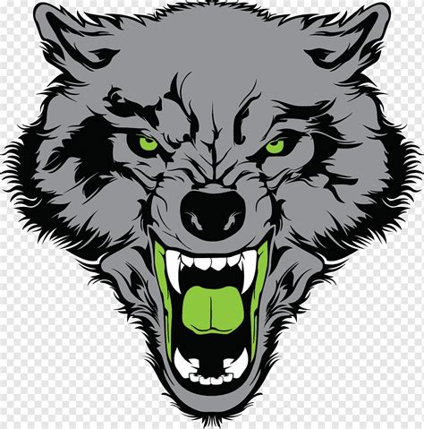 Mentahan Logo Serigala Keren