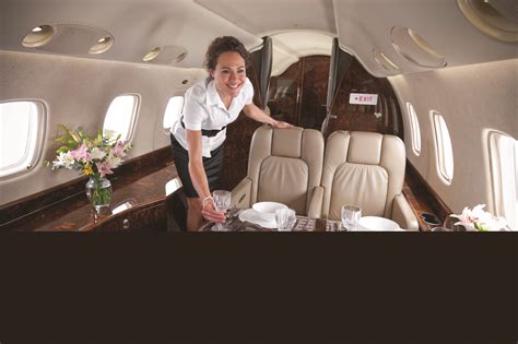 A Helping Hand In The Cabin Business Jet Traveler
