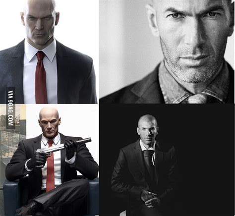 I Just Noticed That Zinedine Zidane Looks Like Agent Gag