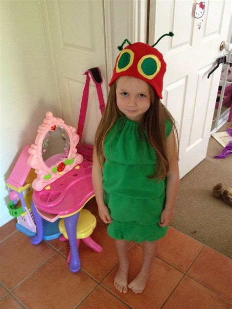 The Very Hungry Caterpillar Costume I Made For Book Week Caterpillar