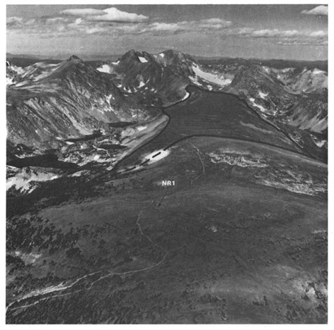 Oblique Air Photograph Of Niwot Ridge Looking West Towards The Download Scientific Diagram
