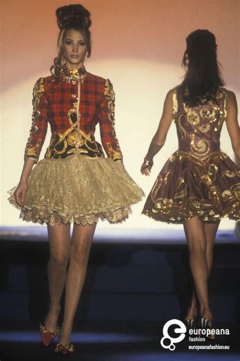 Gianni Versace Spring Summer 1992 Couture Versace Hc Ss 1992