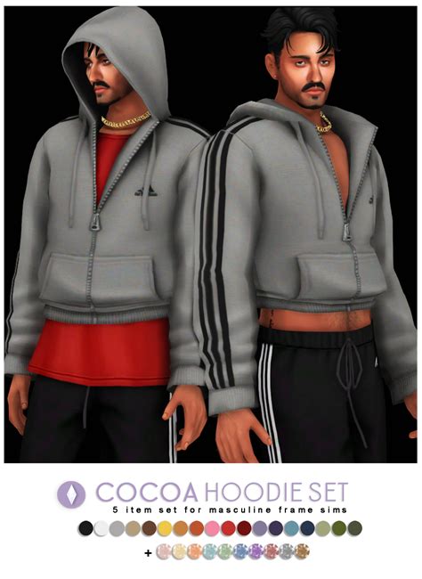 Cocoa Hoodie Set By Nucrests From Patreon Kemono