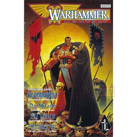 Warhammer Monthly 1 Comic Book March 1998