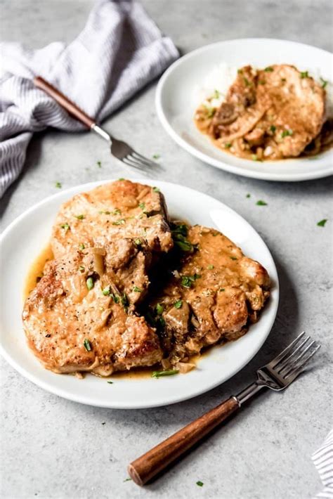Classic Southern Smothered Pork Chops House Of Nash Eats