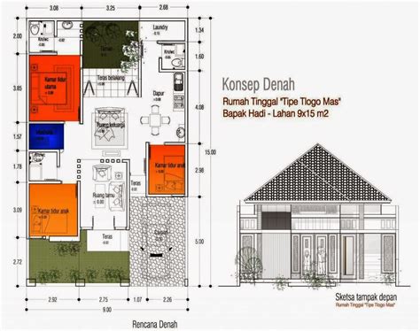 Desain rumah minimalis 1 lantai yang elegan. Desain Rumah Minimalis 10 X 15 - Foto Desain Rumah Terbaru