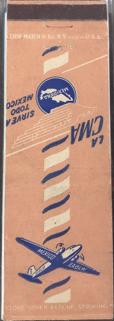 Pin By Brian Kravat On Vintage Airline Matchbooks Matchbook Vintage