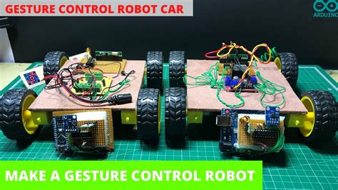 How To Make A Gesture Control Robot At Home Youtube