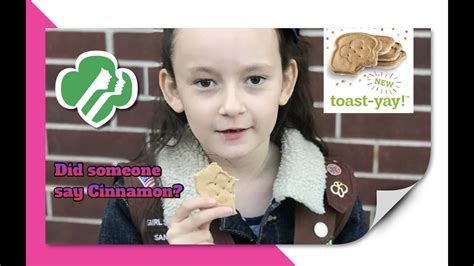 toast yay new 2021 girl scout cookie review youtube
