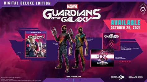 Guardians Of The Galaxy Dlc Roadmap All Gotg Game Downloadable Content
