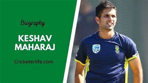Just wanted to take the time out to say thanks to the players, coaches, staff and supporters from @yorkshireccc for the past few. Keshav Maharaj biography, age, height, wife, family, etc ...