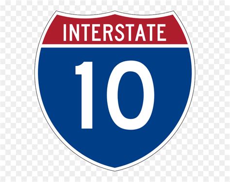 Interstate 10 Logo Hd Png Download Vhv