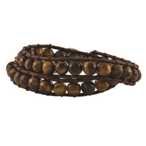 Tiger S Eye Wrap Bracelet From First Class Jewelry For 38 On Square