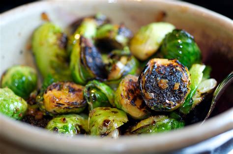 Lets Make Something Awesome › Charred Brussels Sprouts