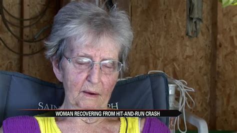 85 year old woman sent to hospital after hit and run wants driver to come forward