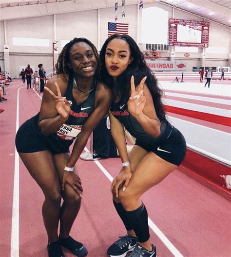 pin postmadebaddie for more🥵 track and field female athletes black girl fitness