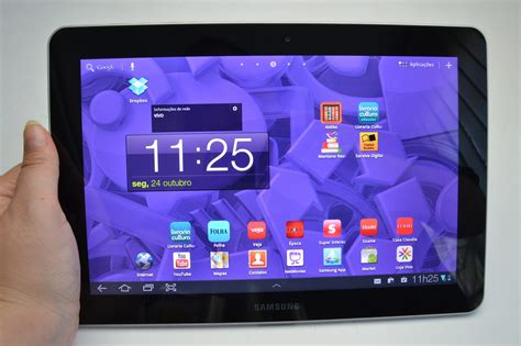 Tablet Samsung Galaxy Tab 101 16gb 3g Gt P7500 Resenha