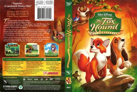 The Fox And The Hound 2006 R1 Dvd Cover Dvdcovercom