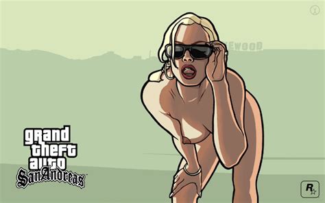 Rule 34 Bare Shoulders Blonde Hair Bracelet Earrings Grand Theft Auto