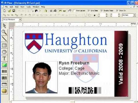 When designing an id card, it might be complicated to do on regular photo editors. ID Card Printer Software - ID Flow - YouTube