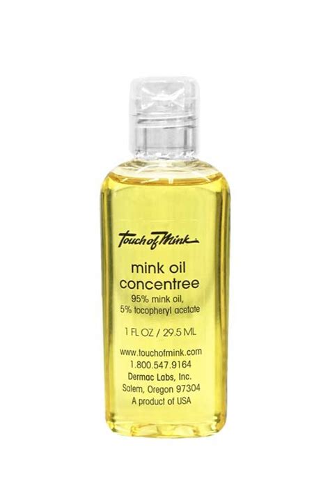 Competitors followed suit, adding mink oil to lipstick, cleanser, moisturizer and hair products. Mink Oil Concentree | Touch Of Mink