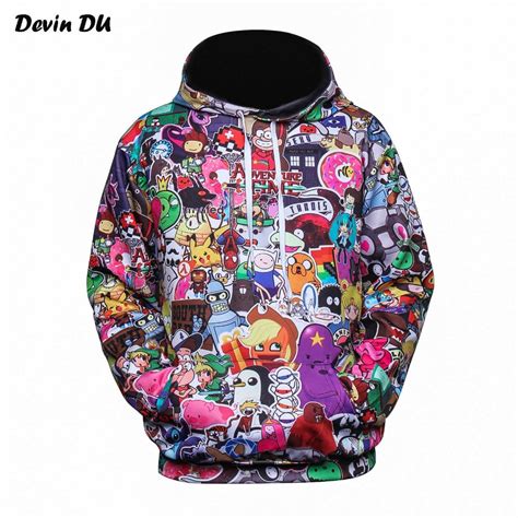 Mei is a very attractive woman with a tall build and fair skin. Devin Du Anime Hoodies Men/Women 3d Sweatshirts With Hat ...