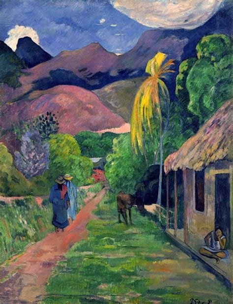 Paul Gauguin Road In Tahiti 1891 Toledo Museum Of Art Paul