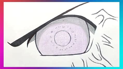 Como dibujar PASO A PASO El Byakugan 白眼 How to Draw Hinata Eyes