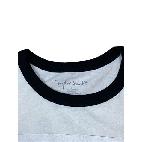 Taylor Swift 1989 World Tour Ringer Polaroid T Shirt Size Small Ebay