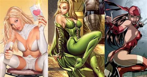 List Of The 30 Sexiest Female Marvel Characters And Villainesses