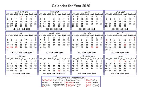 2021 Printable Hijri Calendar 1442 Hijri Islamic Calendar 2021 From