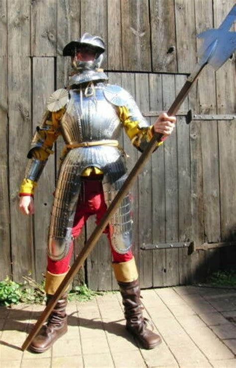 Medieval Armor Full Suit Of Maximilian Captains Harp Suit Etsy