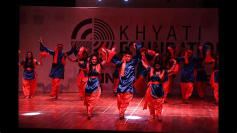 Punjabi Song Dance Performance Khyati Foundation Annual Day