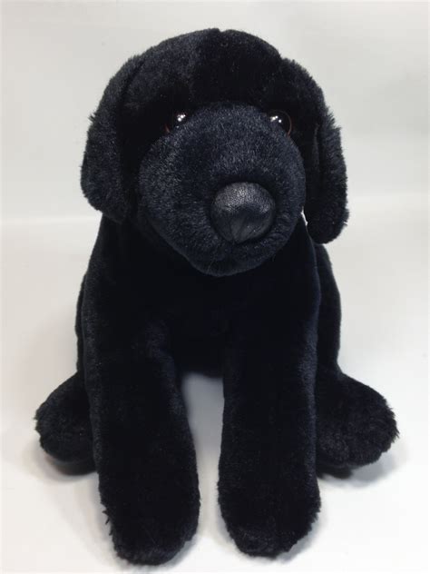 Black Labrador Retriever Puppy Dog Animal Alley Lab Pup Plush Stuffed