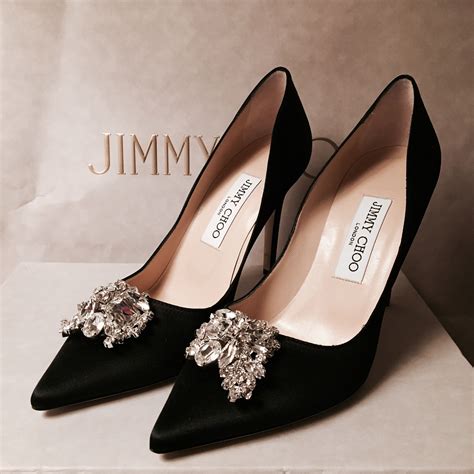 Jimmy Choo Elegant Black Classic High Heels 🖤 Ayakkabılar
