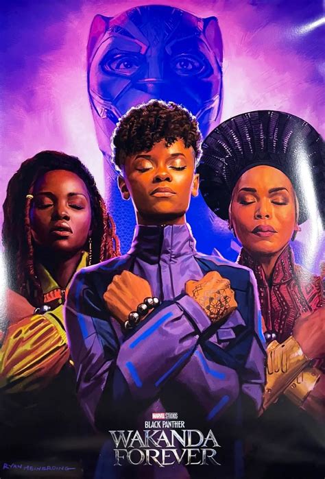 Black Panther Wakanda Forever Poster Shows Shuri Nakia And Ramonda