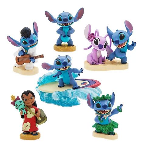 Lilo And Stitch Figuras Set De Disney Para Niñas Mercado Libre