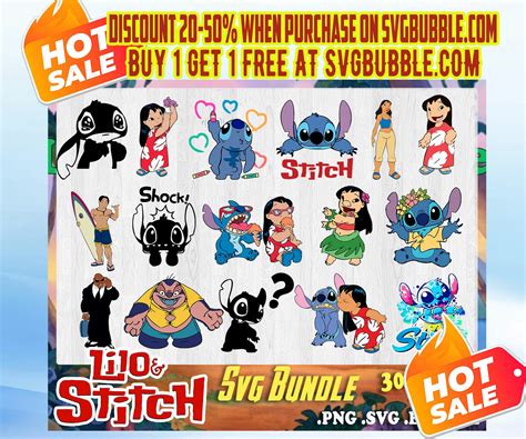 Lilo And Stitch Bundle Lilo And Stitch Svg Stitch Cricut Ohana Svg The Best Porn Website