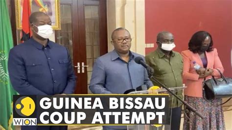 Guinea Bissau Coup President Embalo Survives Coup Bid Many Injured