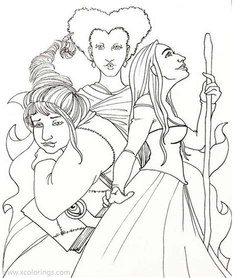 Free Printable Hocus Pocus Coloring Pages