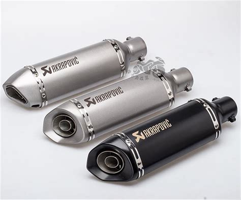 Join the motorcycle.com weekly newsletter to keep up to date on all things motorcycling. Universal 35 51MM Akrapovic Exhaust Modified motorcycle ...