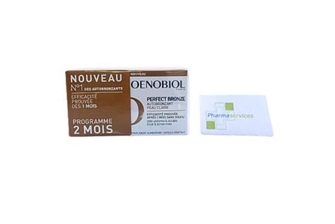 Pharmaservices Oenobiol Perfect Bronze Autobronzant Peau Claire Lot