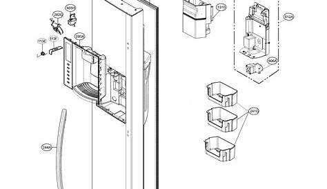 LG LSXS26326W/01 side-by-side refrigerator parts | Sears PartsDirect