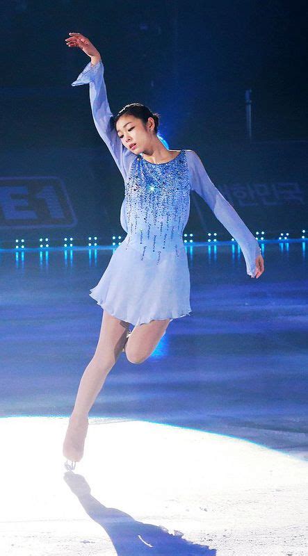 All That Skate Spring 2012 Queen Yuna Kim Blue Figure Skating Ice